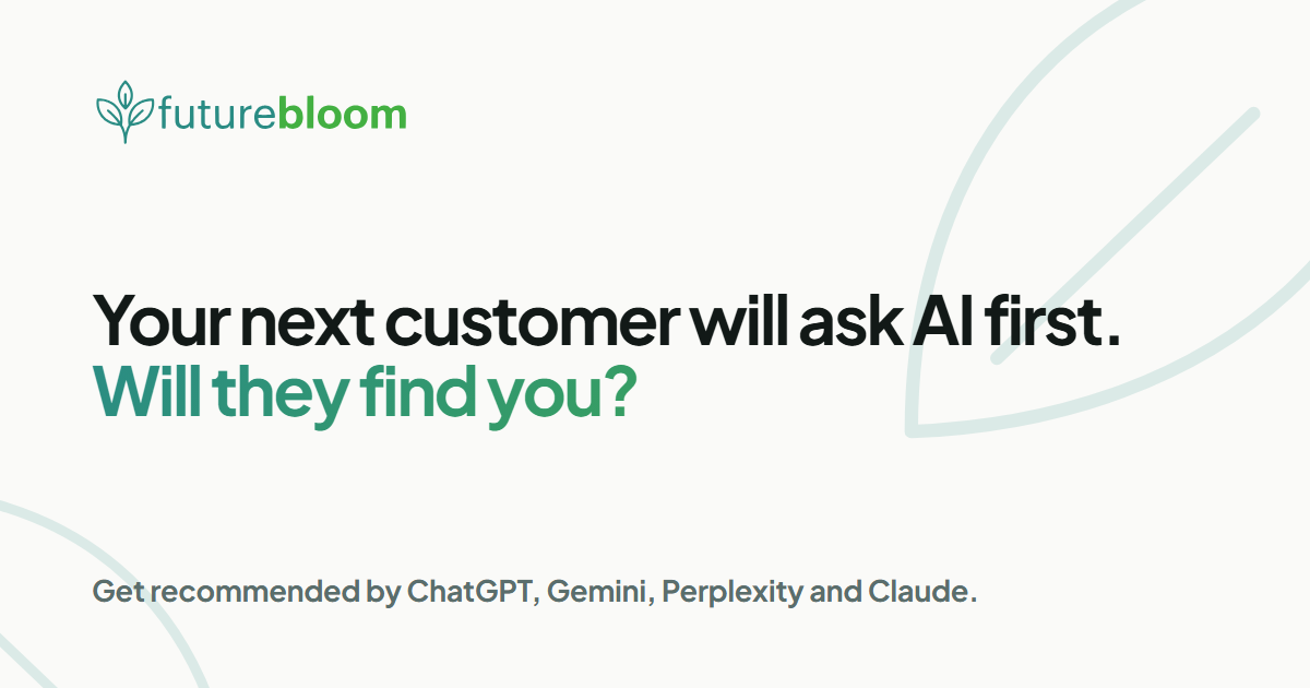 Futurebloom — 官网预览图